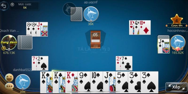 Các trò chơi bài phổ biến trong sảnh game bài Dabet