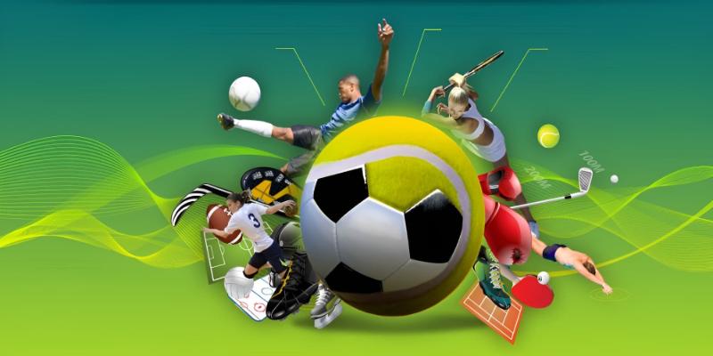 Giao diện tổng quan chuyên mục thể thao trên nền tảng trực tuyến